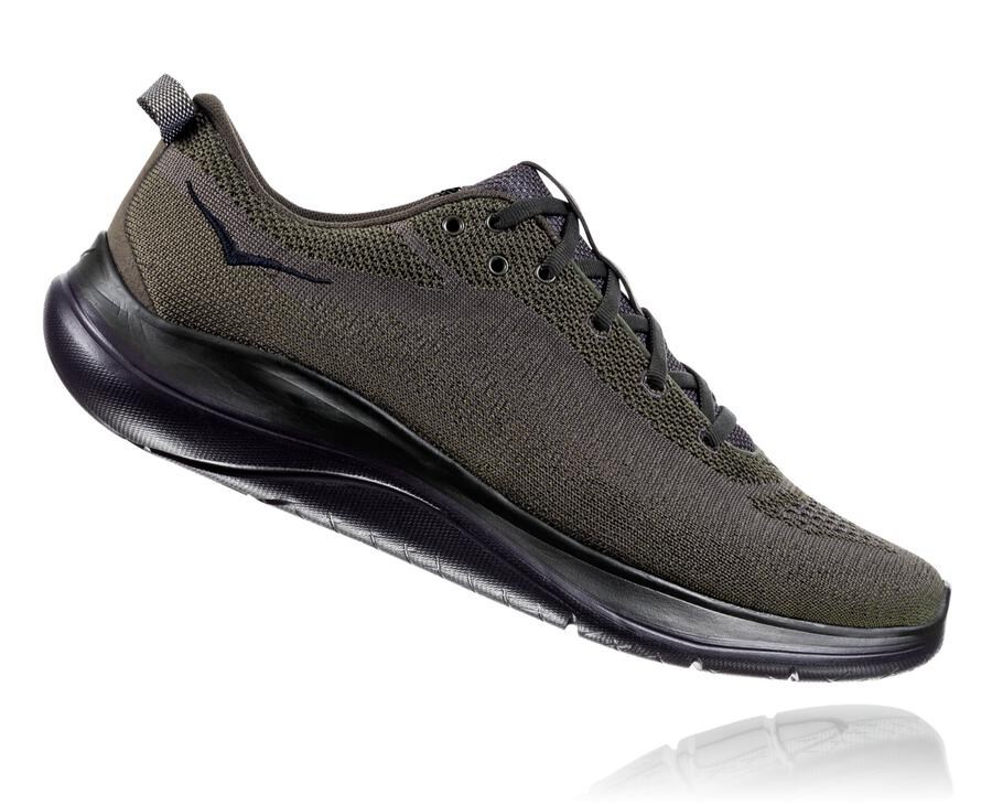 Hoka One One Koşu Ayakkabısı Erkek Kahverengi - Hupana Flow - LX0876235